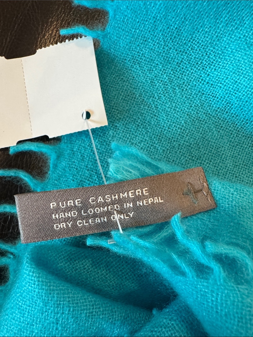 KAS by C Cashmere Shawl in Peacock - NWT! - Picture 8 of 8